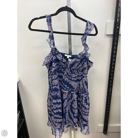 Dress Casual Short By Patrons Of Peace In Blue, Size: L