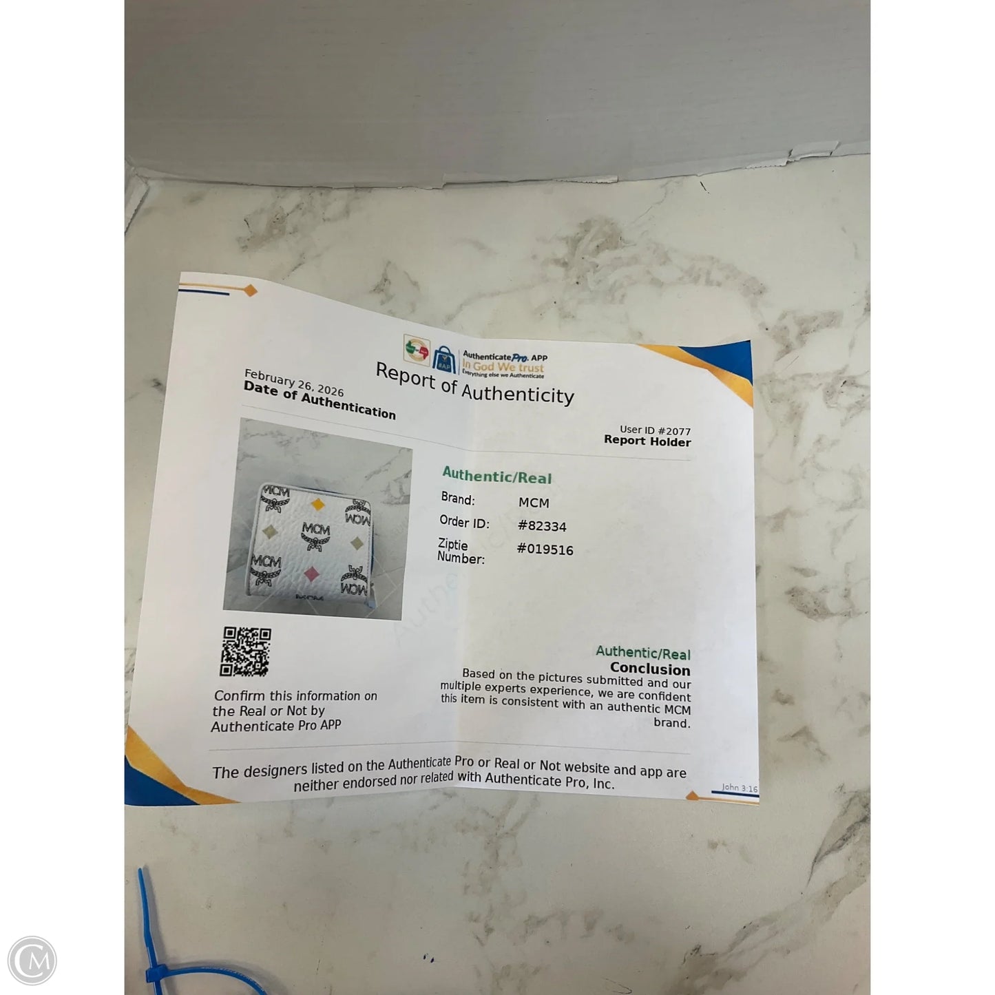 Wallet Luxury Designer By Mcm, Size: Small