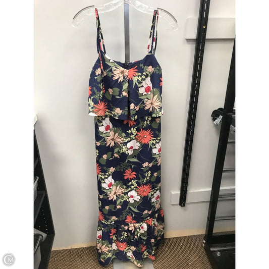 Dress Casual Maxi By Banana Republic In Floral Print, Size: 2