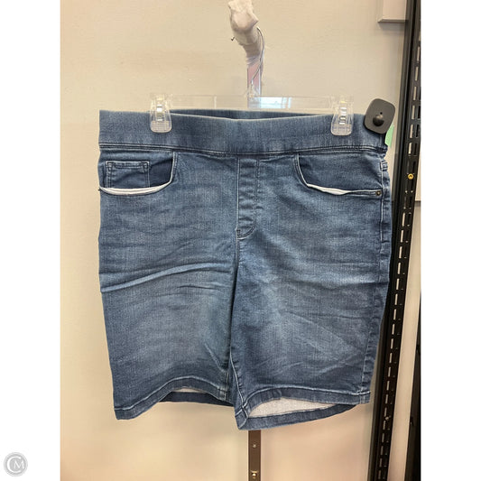 Shorts By Dkny In Blue Denim, Size: L