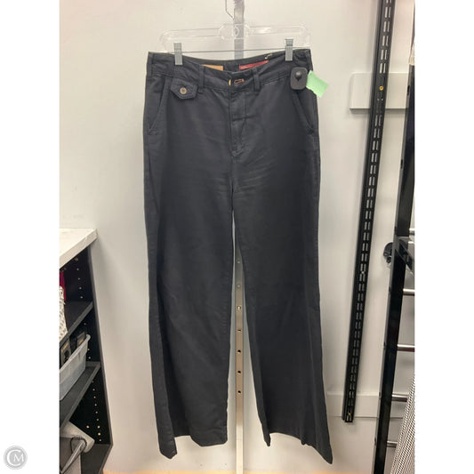 Jeans Wide Leg By Pilcro In Black Denim, Size: 4