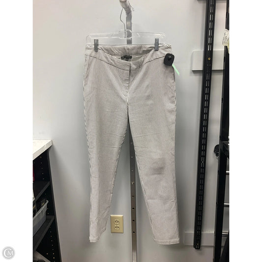 Pants Other By Adrianna Papell In Striped Pattern, Size: 8