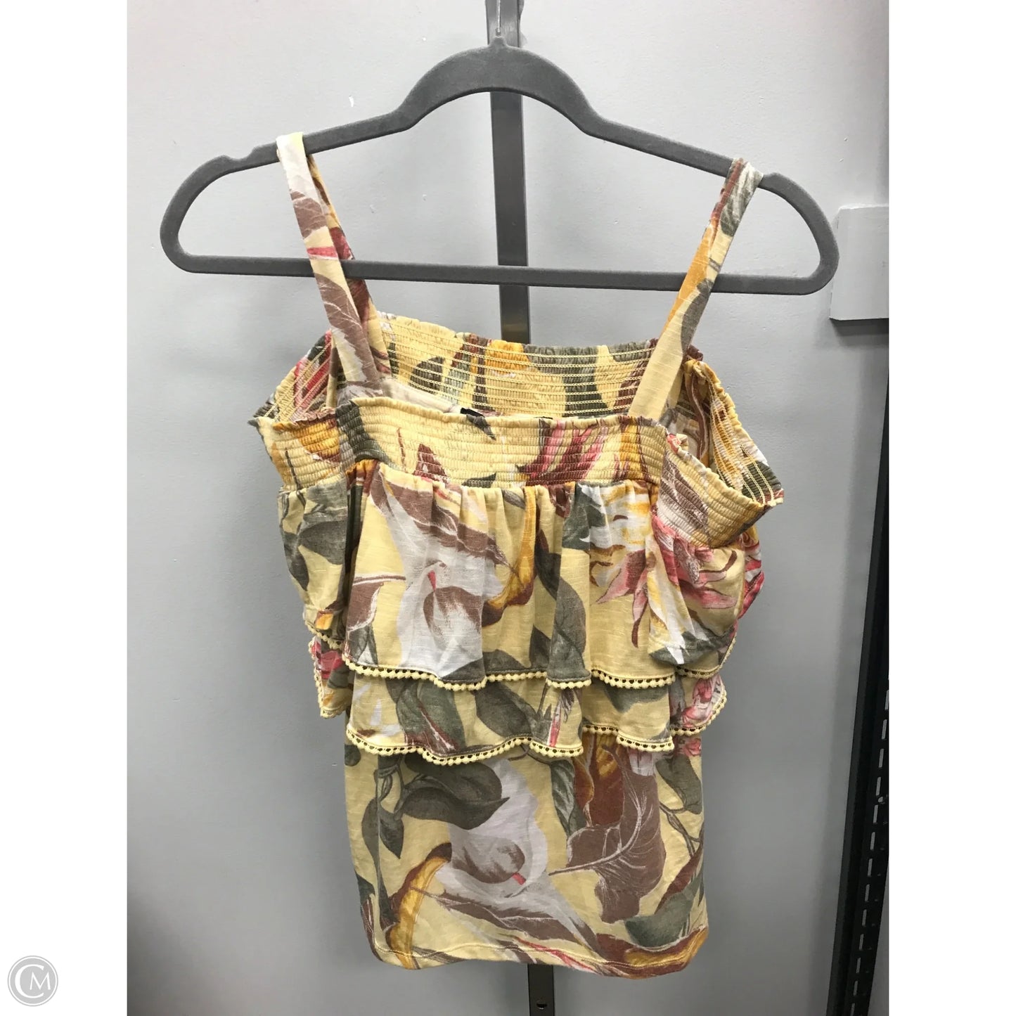 Top Sleeveless By White House Black Market In Yellow, Size: S