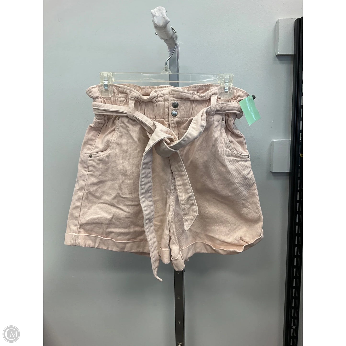 Shorts By H&m In Peach, Size: 6