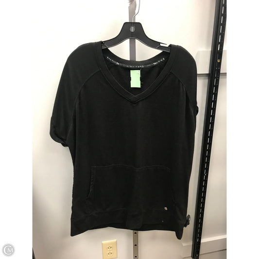 Top Short Sleeve By Jones New York In Black, Size: 1x
