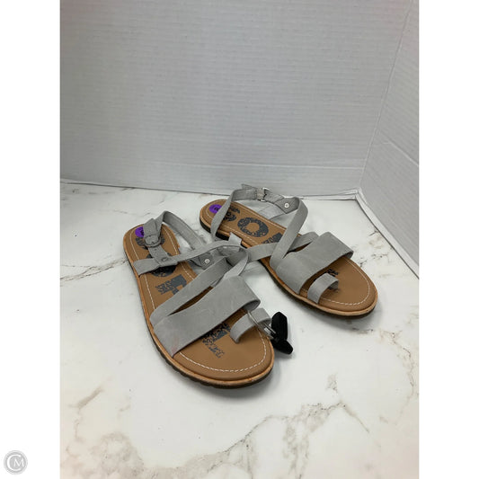 Sandals Flats By Sorel In Grey, Size: 8
