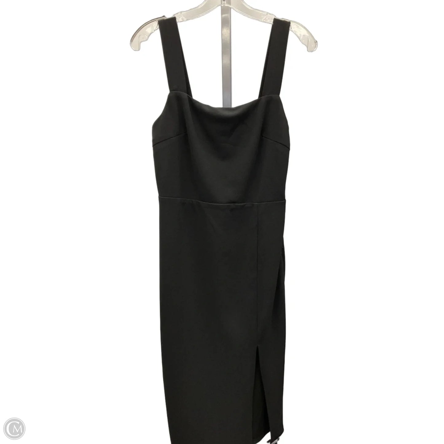 Dress Casual Midi By Petal & Pup In Black, Size: 8