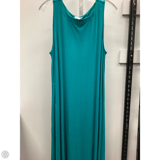 Dress Casual Maxi By J. Jill In Green, Size: M