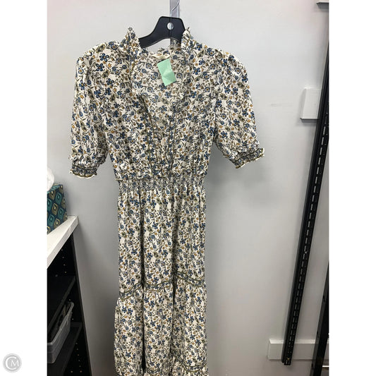 Dress Casual Midi By Max Studio In Floral Print, Size: S