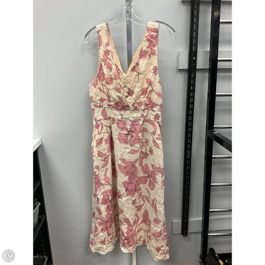 Dress Casual Midi By Cynthia Rowley In Floral Print, Size: 14