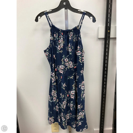 Dress Casual Short By Nine Britton In Floral Print, Size: L