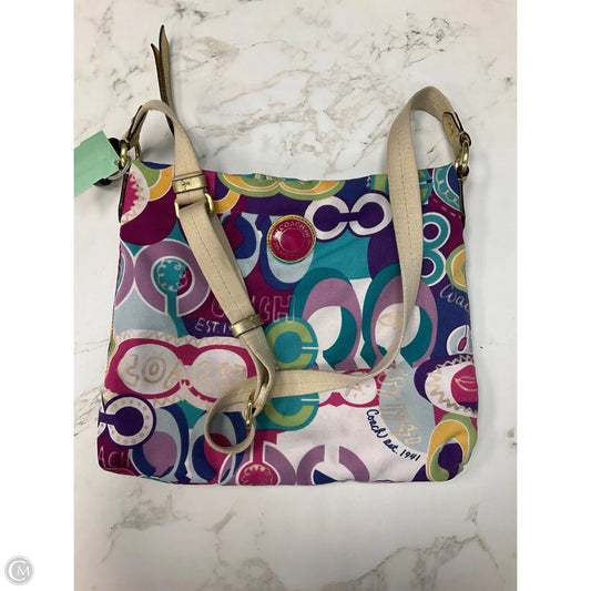 Handbag Designer By Coach, Size: Medium
