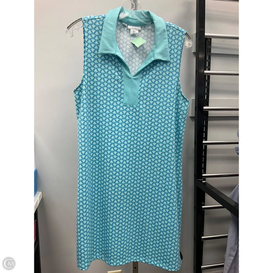 Athletic Dress By Sigrid Olsen In Aqua, Size: L