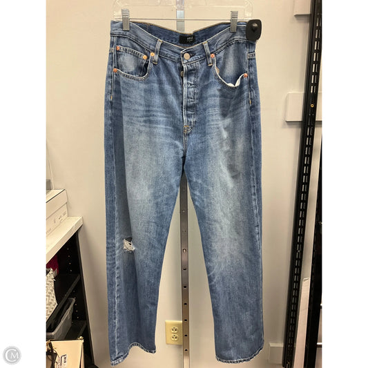 Jeans Straight By Able In Blue Denim, Size: 10