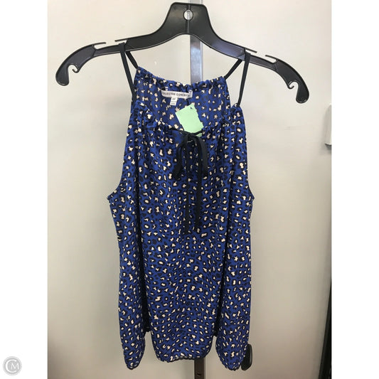 Top Sleeveless By Collective Concepts In Blue, Size: Mp