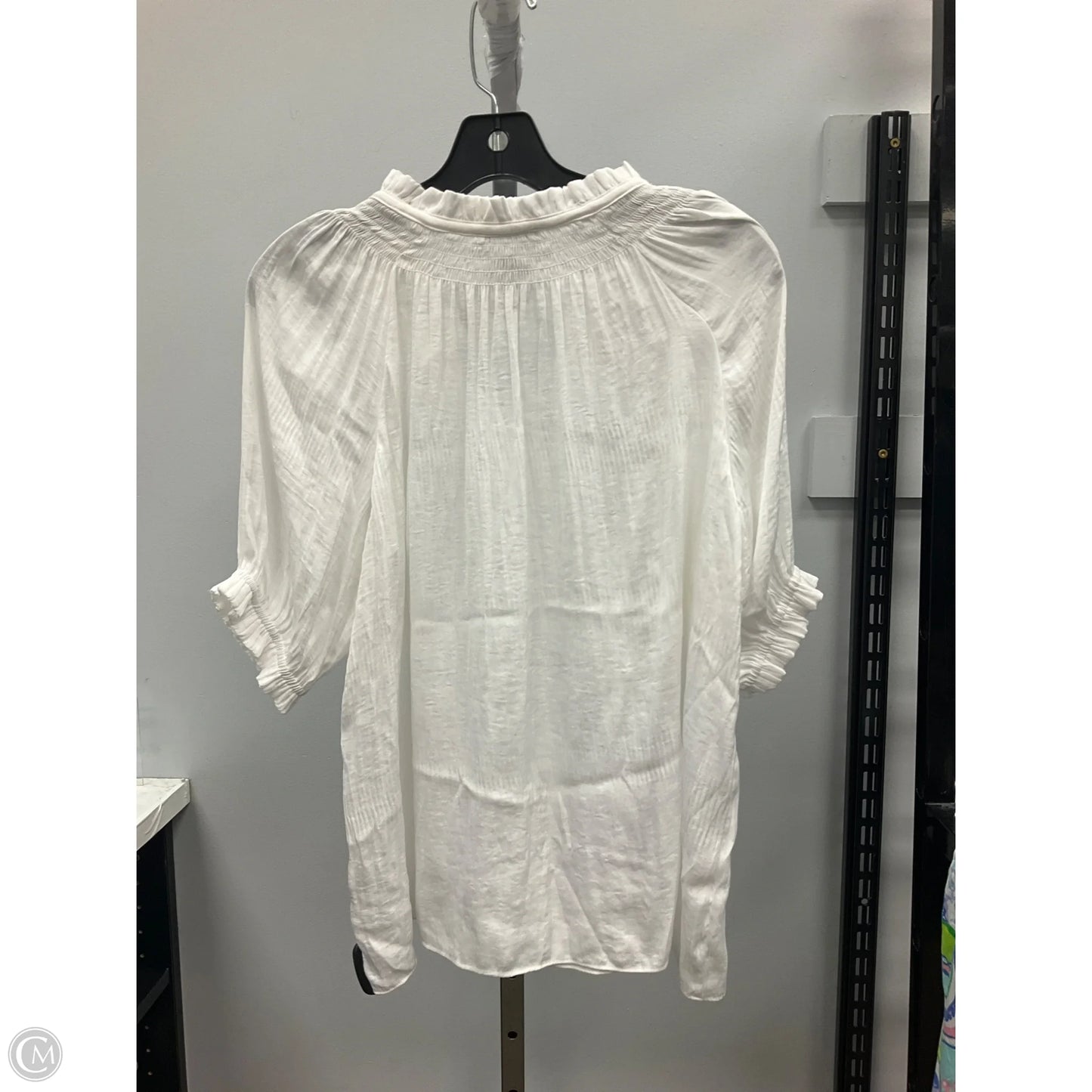 Top Short Sleeve By Rachel Zoe In White, Size: S
