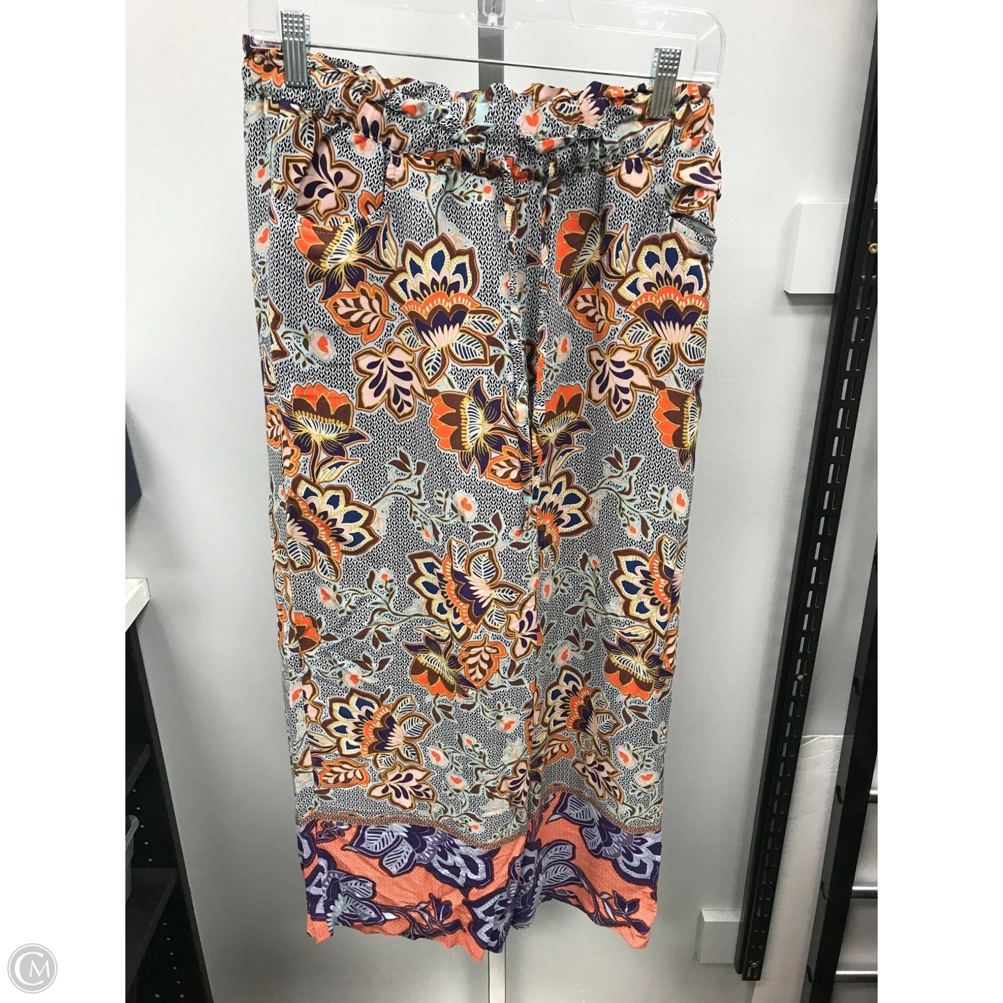 Pants Wide Leg By Loft In Floral Print, Size: Xs