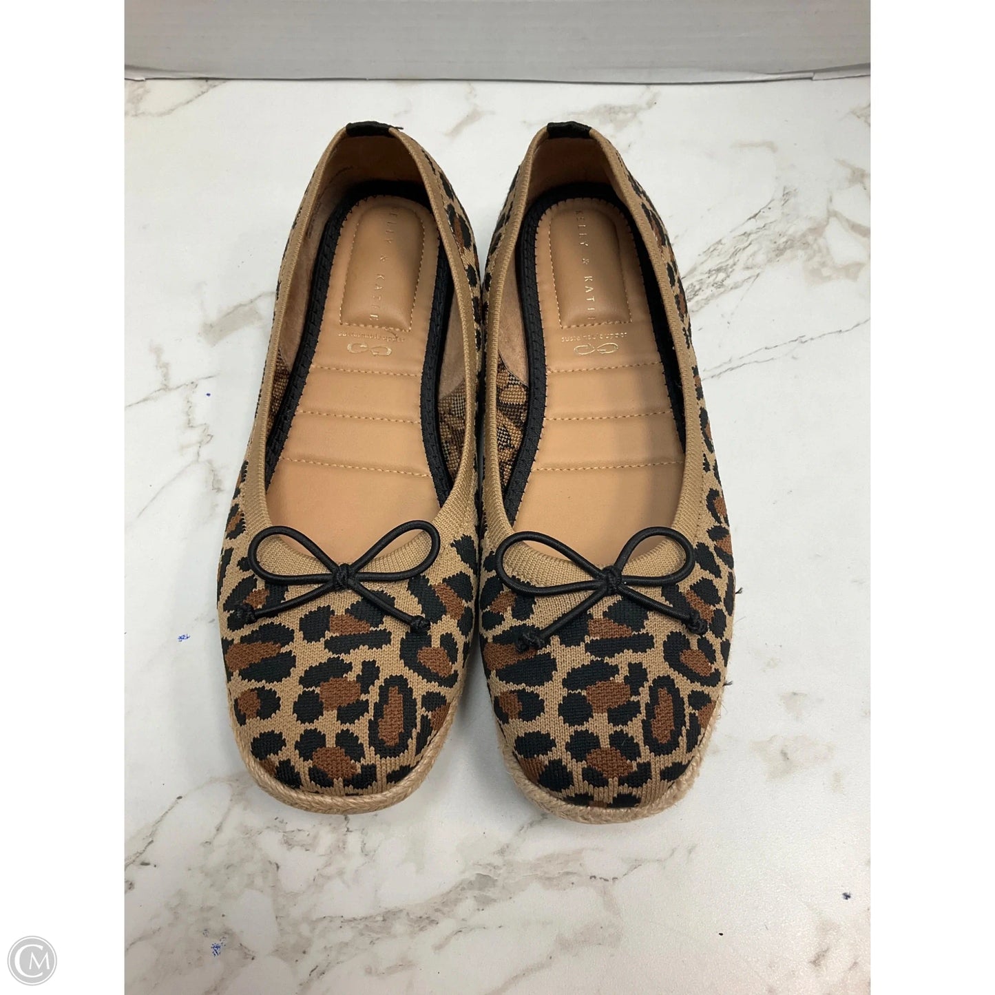 Shoes Flats By Kelly And Katie In Animal Print, Size: 9