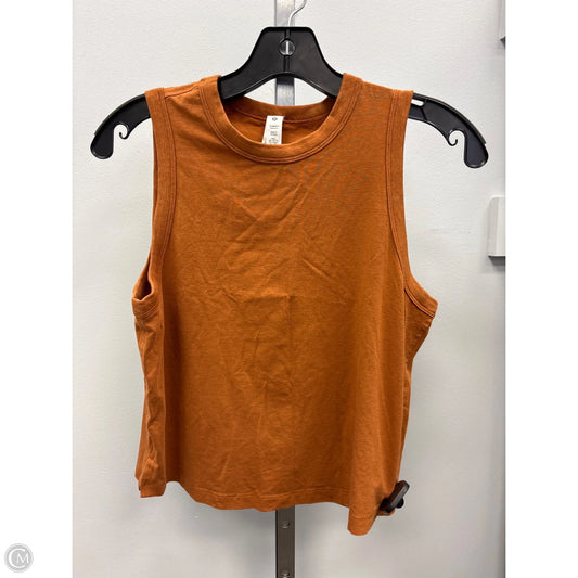Top Sleeveless By Lululemon In Brown, Size: 4