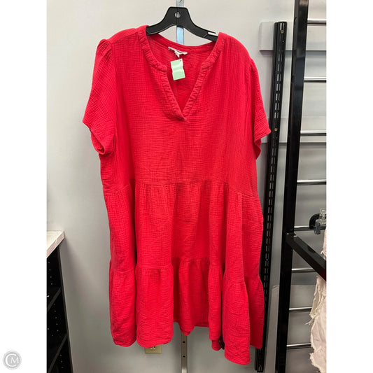 Dress Casual Short By Lucky Brand In Red, Size: 2x