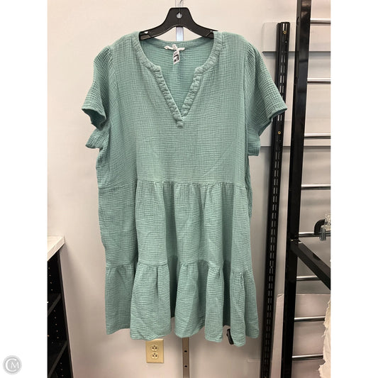 Dress Casual Short By Lucky Brand In Green, Size: 2x