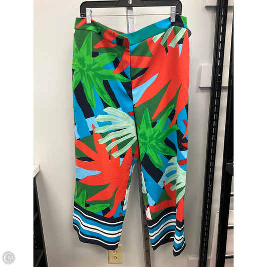 Pants Wide Leg By Ann Taylor In Multi-colored, Size: 14