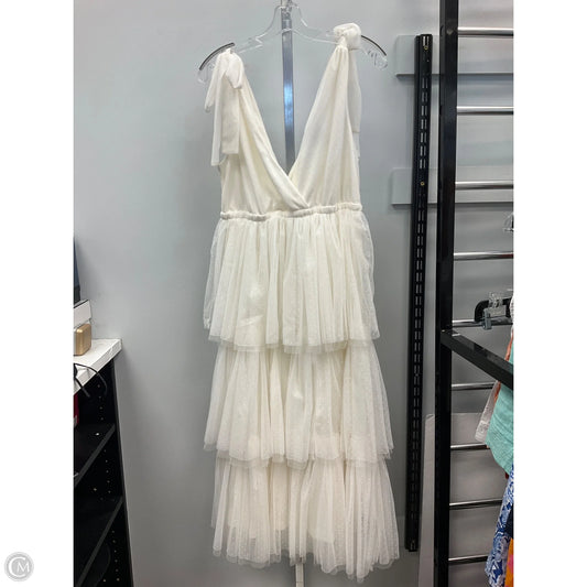 Dress Party Midi By Baltic Born In Cream, Size: M