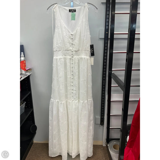 Dress Casual Maxi By Lulus In White, Size: M