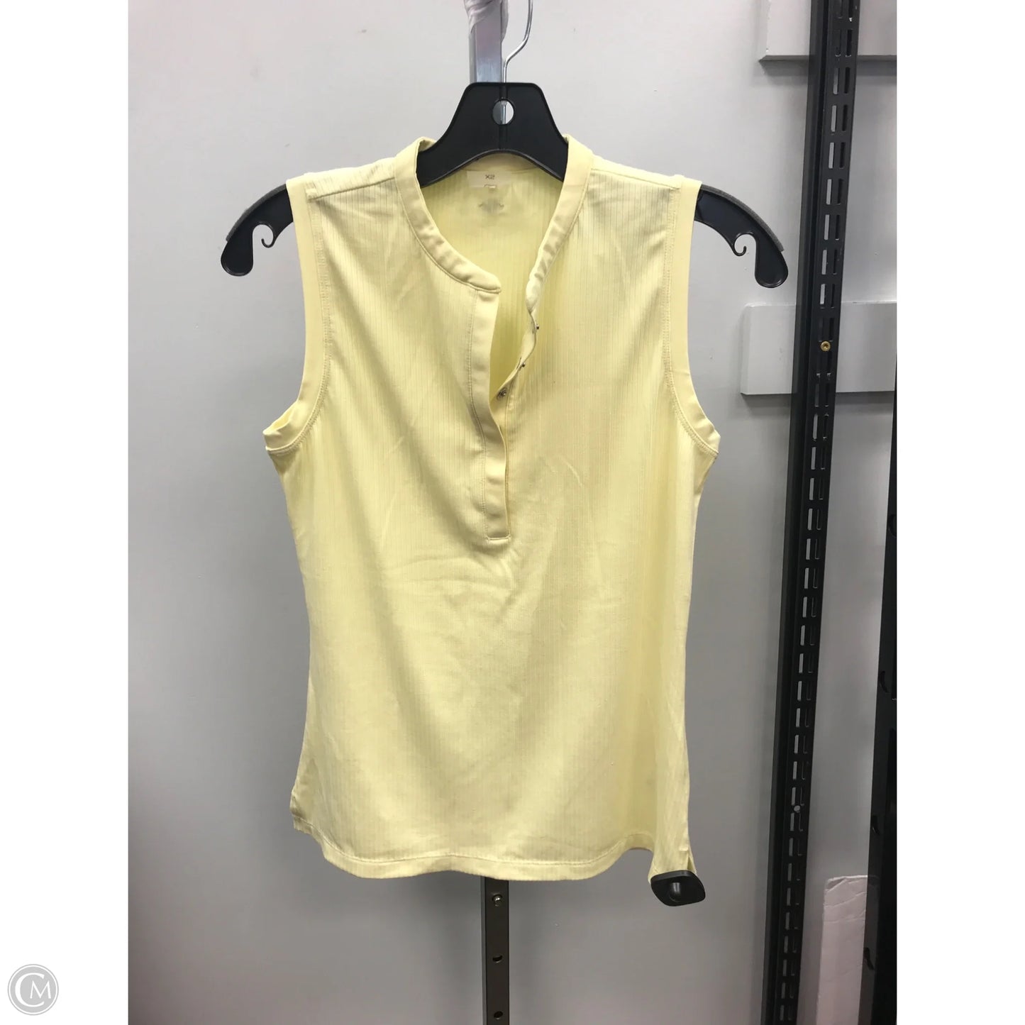 Top Sleeveless By Calia In Yellow, Size: Xs