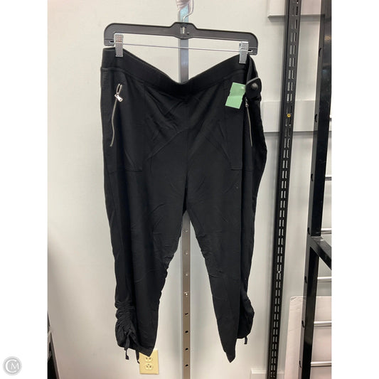 Pants Lounge By Susan Graver In Black, Size: Xl