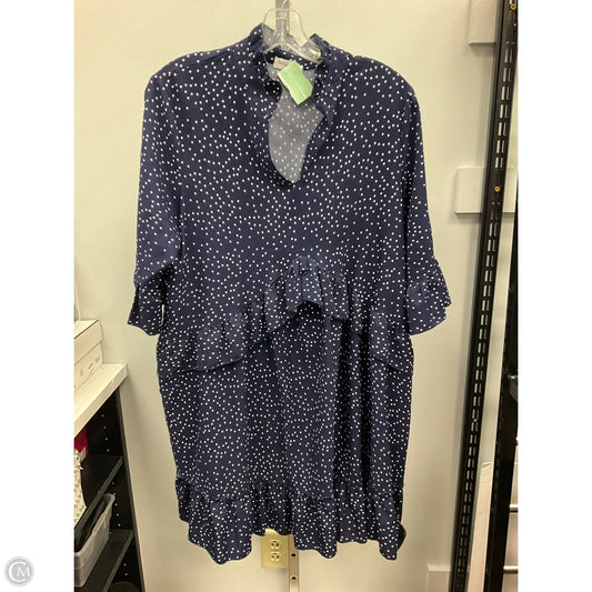 Dress Casual Short By Clothes Mentor In Polkadot Pattern, Size: L