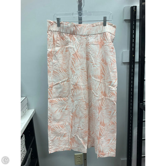 Pants Wide Leg By Cmc In Peach, Size: L