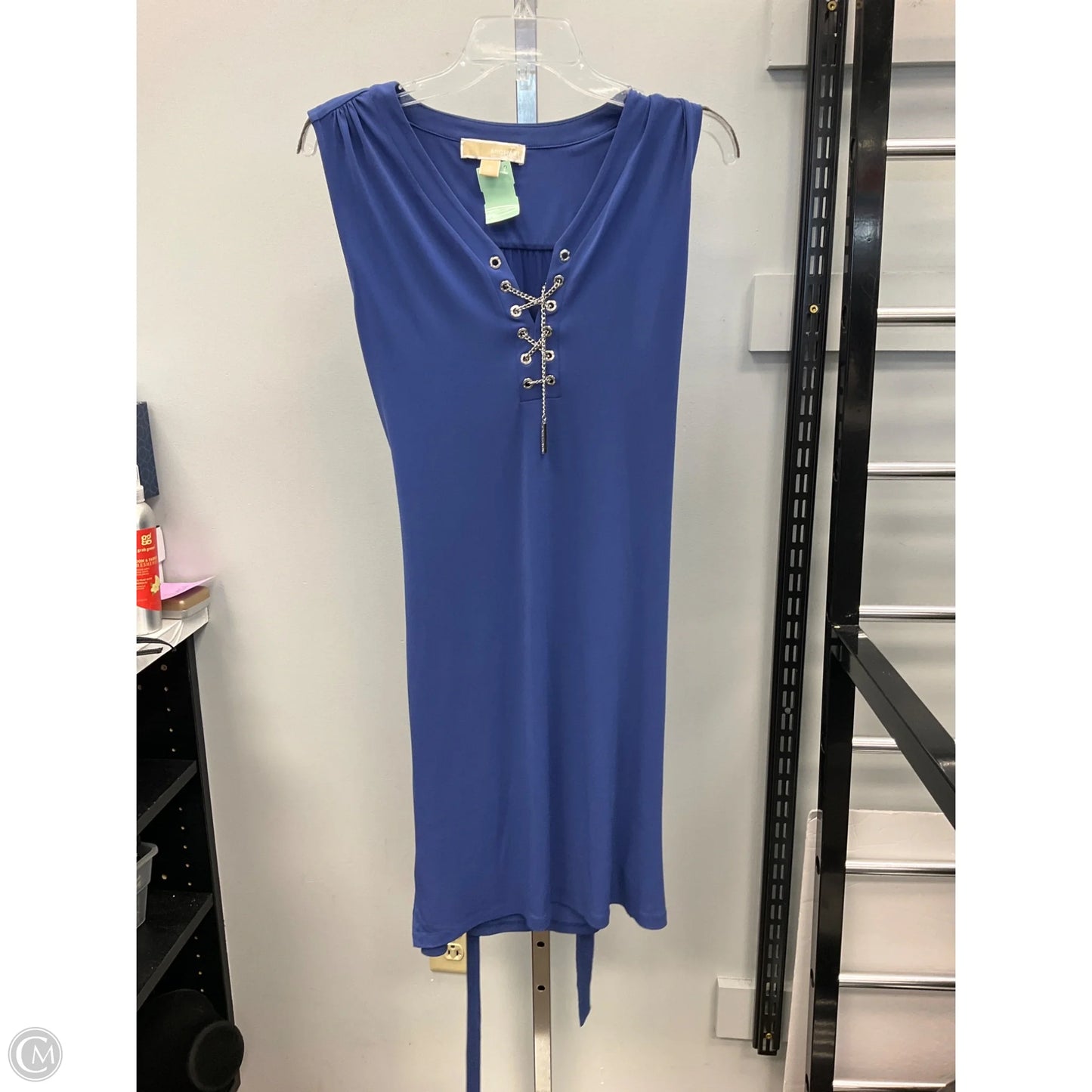 Dress Casual Short By Michael By Michael Kors In Blue, Size: M