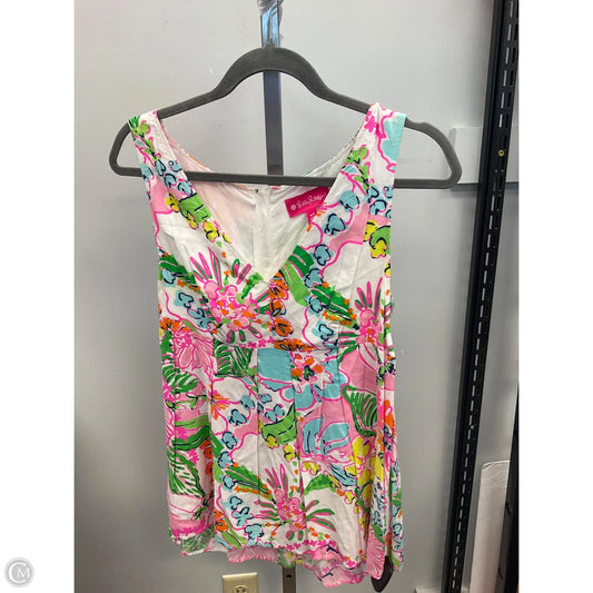 Top Sleeveless Designer By Lilly Pulitzer In Multi-colored, Size: M