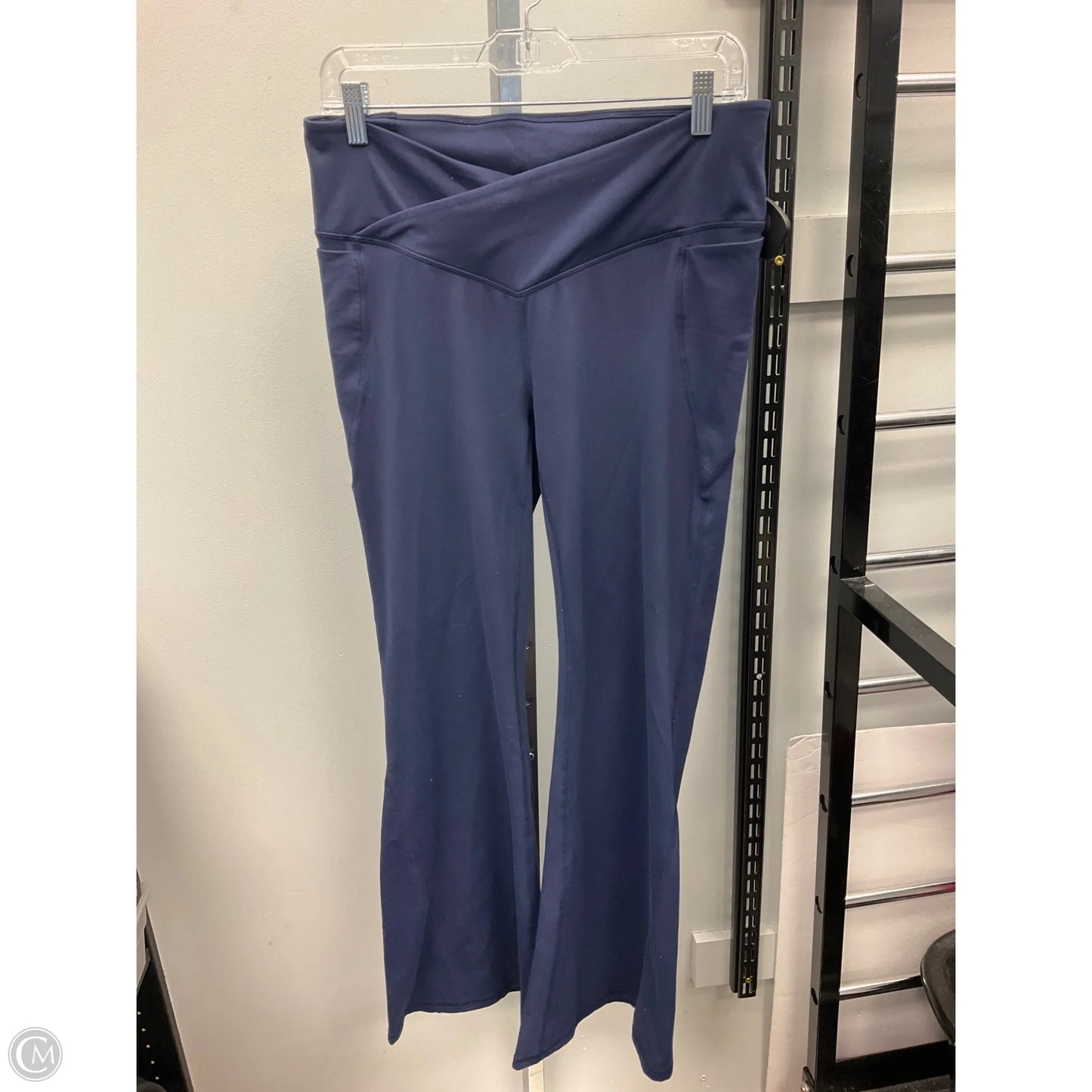 Athletic Pants By Fabletics In Navy, Size: L
