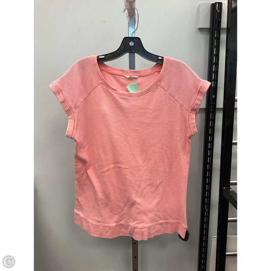 Top Short Sleeve By Jane And Delancey In Pink, Size: M