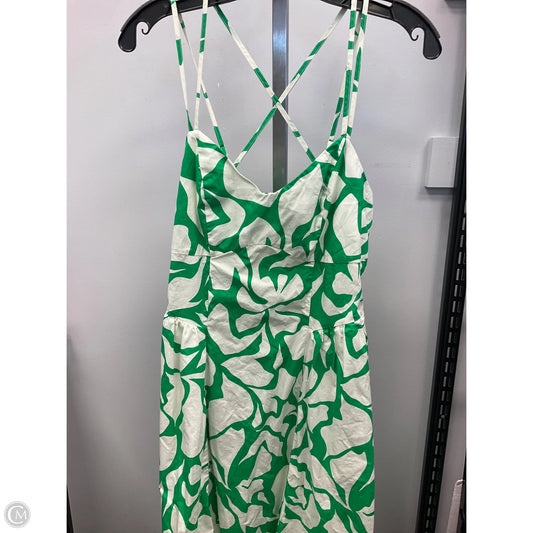 Dress Casual Short By A New Day In Green & White, Size: M