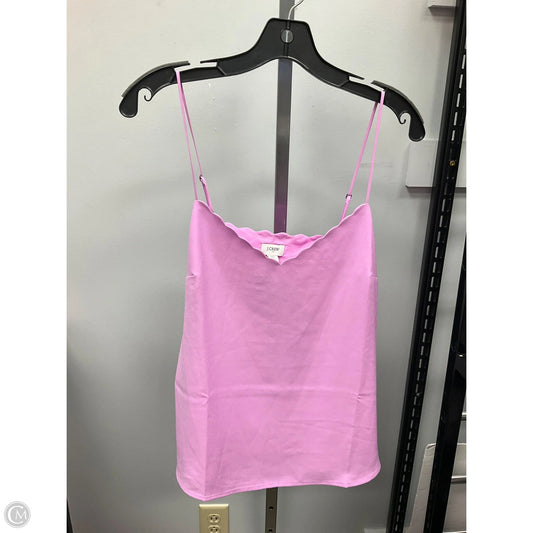 Top Sleeveless By J. Crew In Pink, Size: 10
