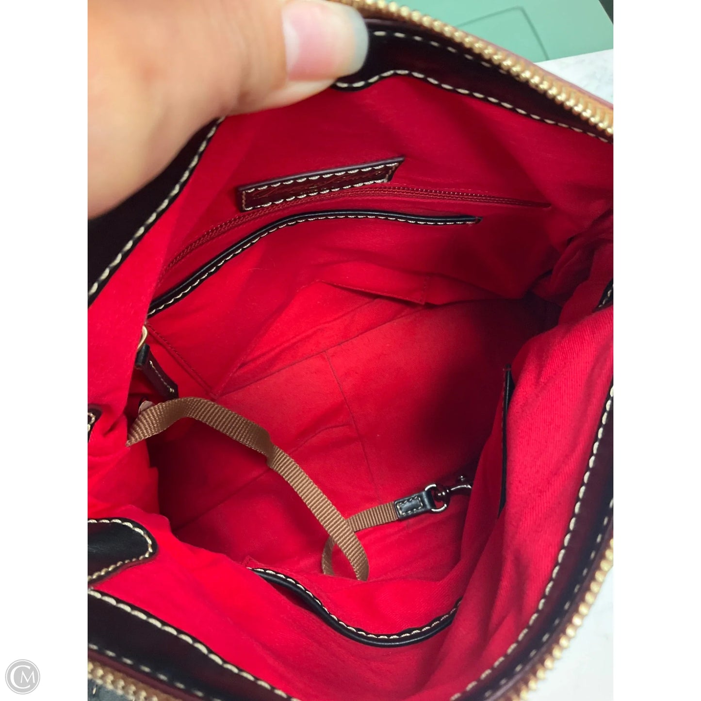 Handbag Designer By Dooney And Bourke, Size: Large