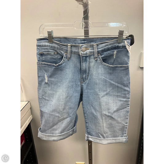 Shorts By Levis In Blue Denim, Size: 10