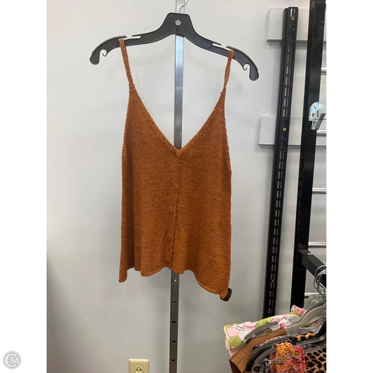 Top Sleeveless By Lc Lauren Conrad In Brown, Size: Xs