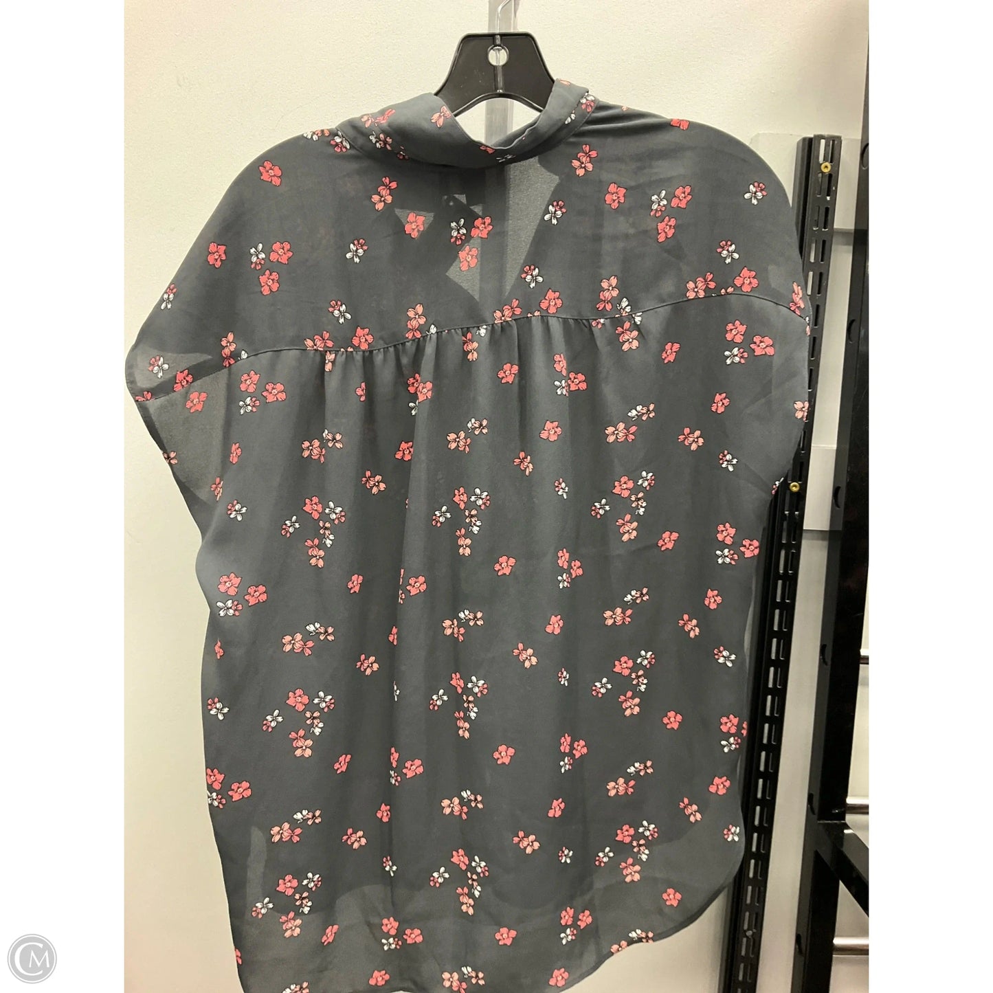 Top Sleeveless By Loft In Grey, Size: M