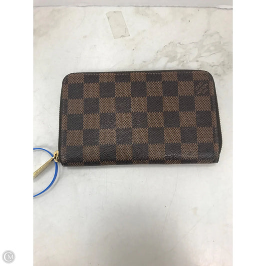 Wallet Luxury Designer By Louis Vuitton, Size: Small