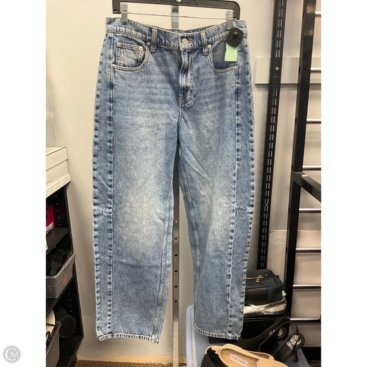 Jeans Wide Leg By Lucky Brand In Blue Denim, Size: 8