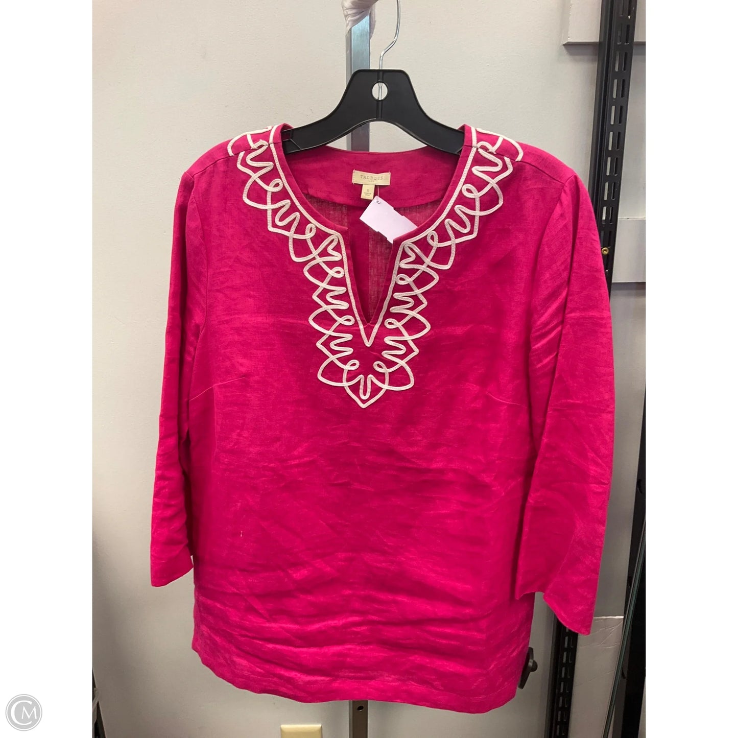 Tunic 3/4 Sleeve By Talbots In Pink, Size: S