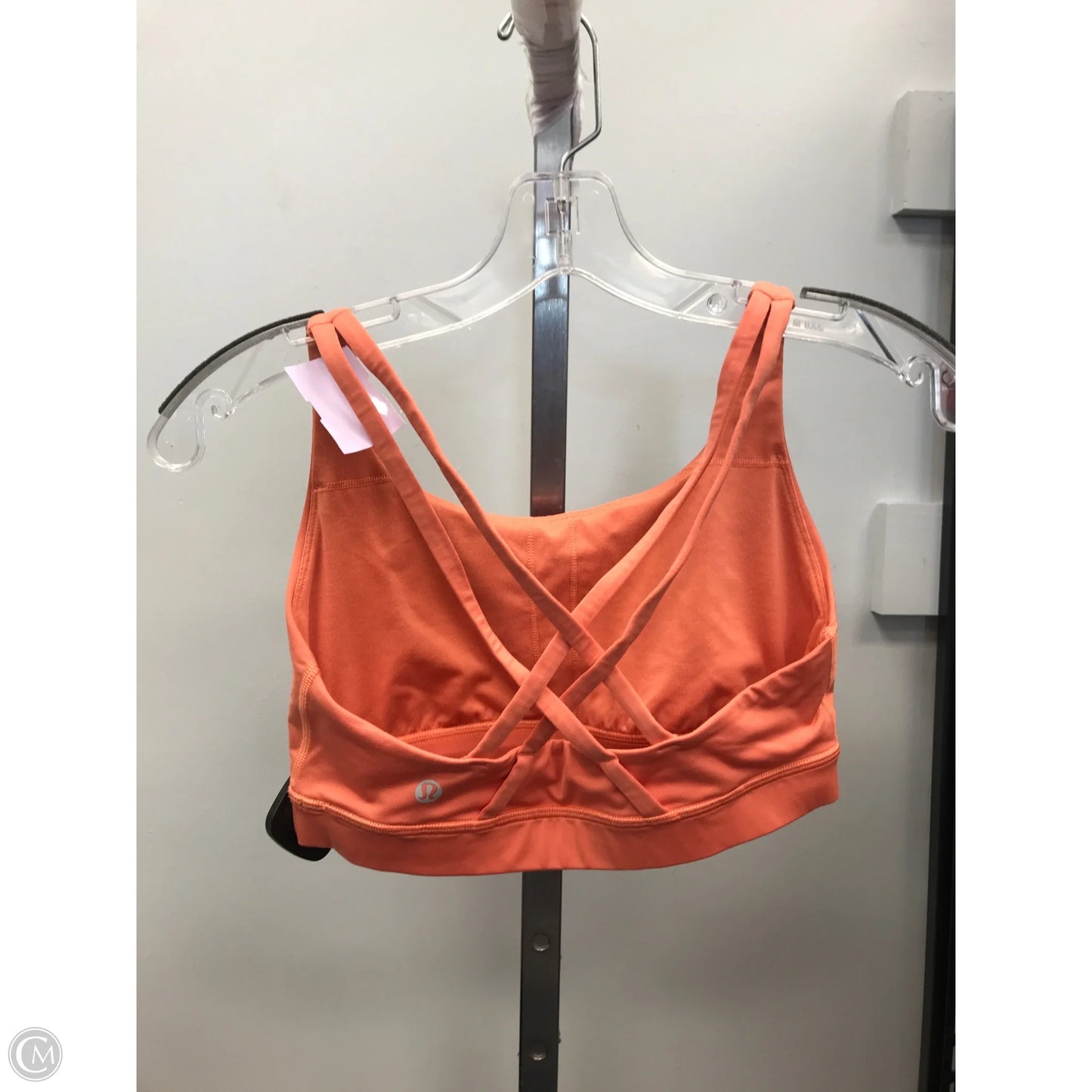 Athletic Bra By Lululemon In Orange, Size: 6