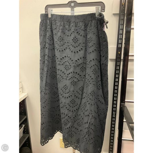 Skirt Midi By Joie In Black, Size: Xl