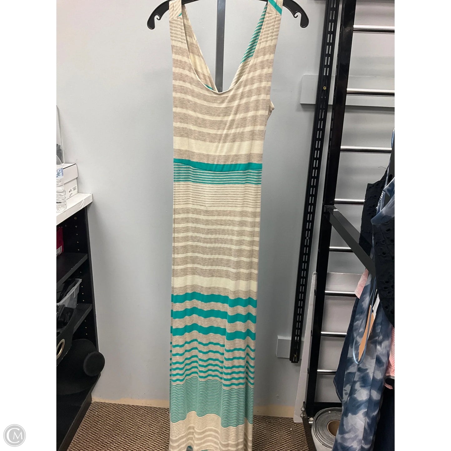 Dress Casual Maxi By Gilli In Striped Pattern, Size: L