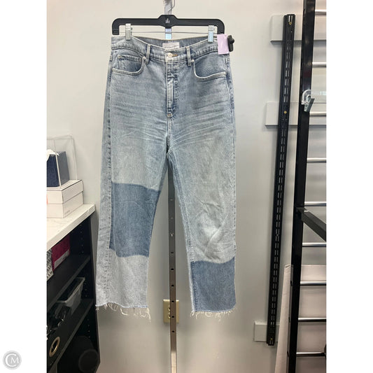 Jeans Cropped By Loft In Blue Denim, Size: 4
