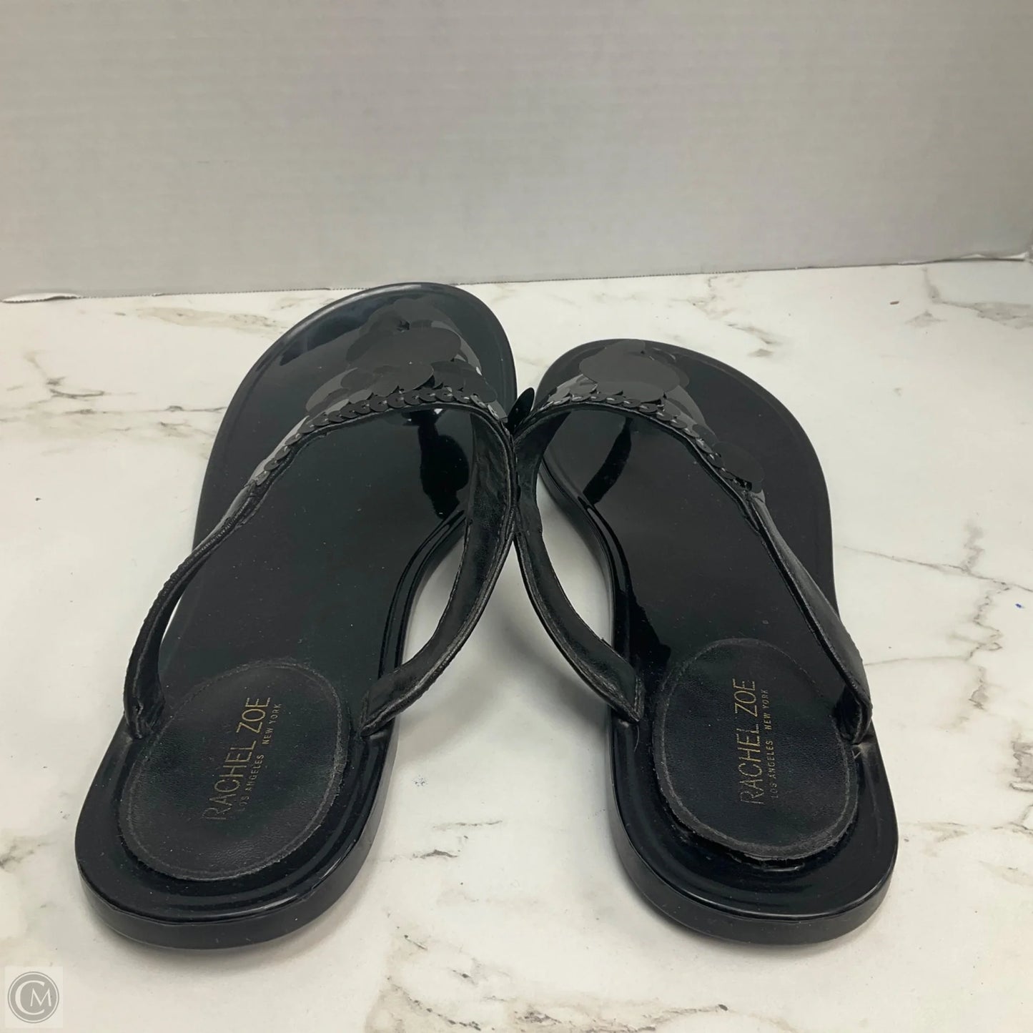 Sandals Flats By Rachel Zoe In Black, Size: 7